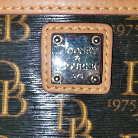 Dooney & Bourke Monogram Handbag - Black and Brown - Picture 2 of 6